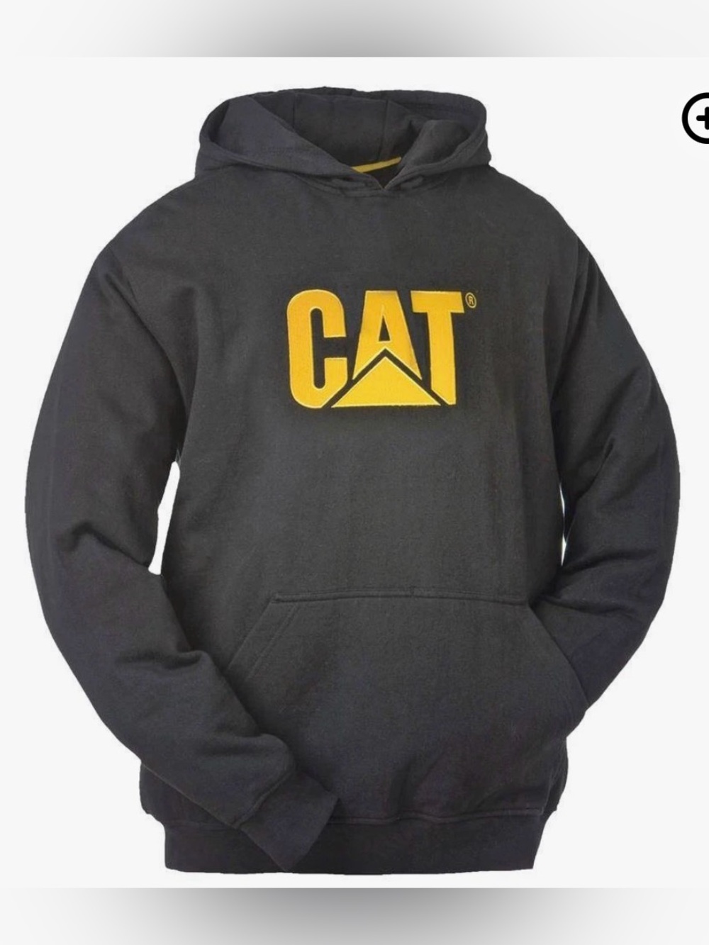 Caterpillar trademark hooded sweatshirt